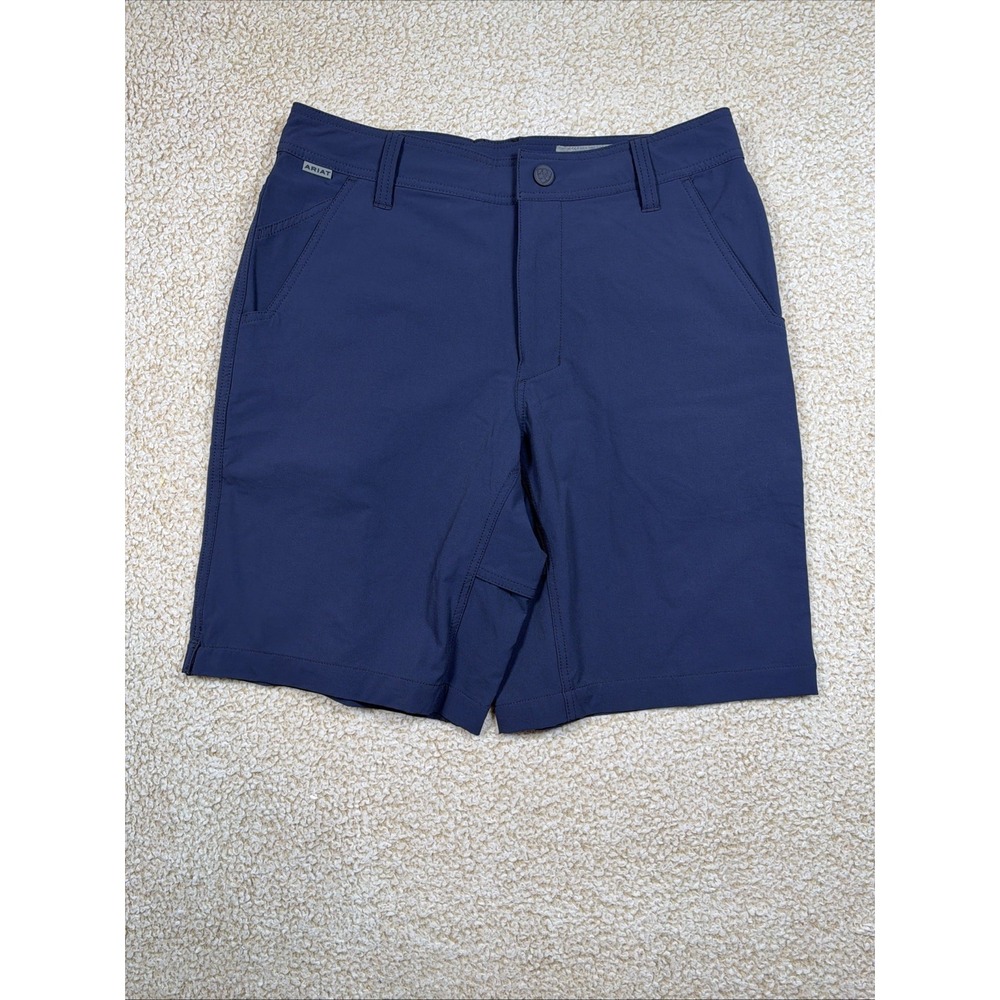 Ariat Tek Heat Series Shorts Mens Size 31 Blue Outdoors Lightweight